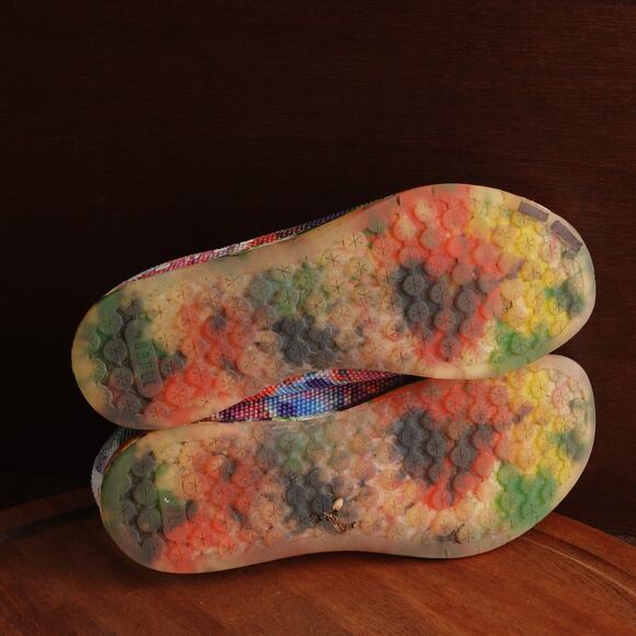 NOBULL Sneakers Unisex SZ M9.5 W11 Tie Dyed Pride Outwork Training Athletic Shoe - Picture 8 of 14